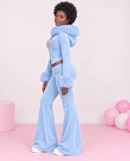Y2slay velour matching set™