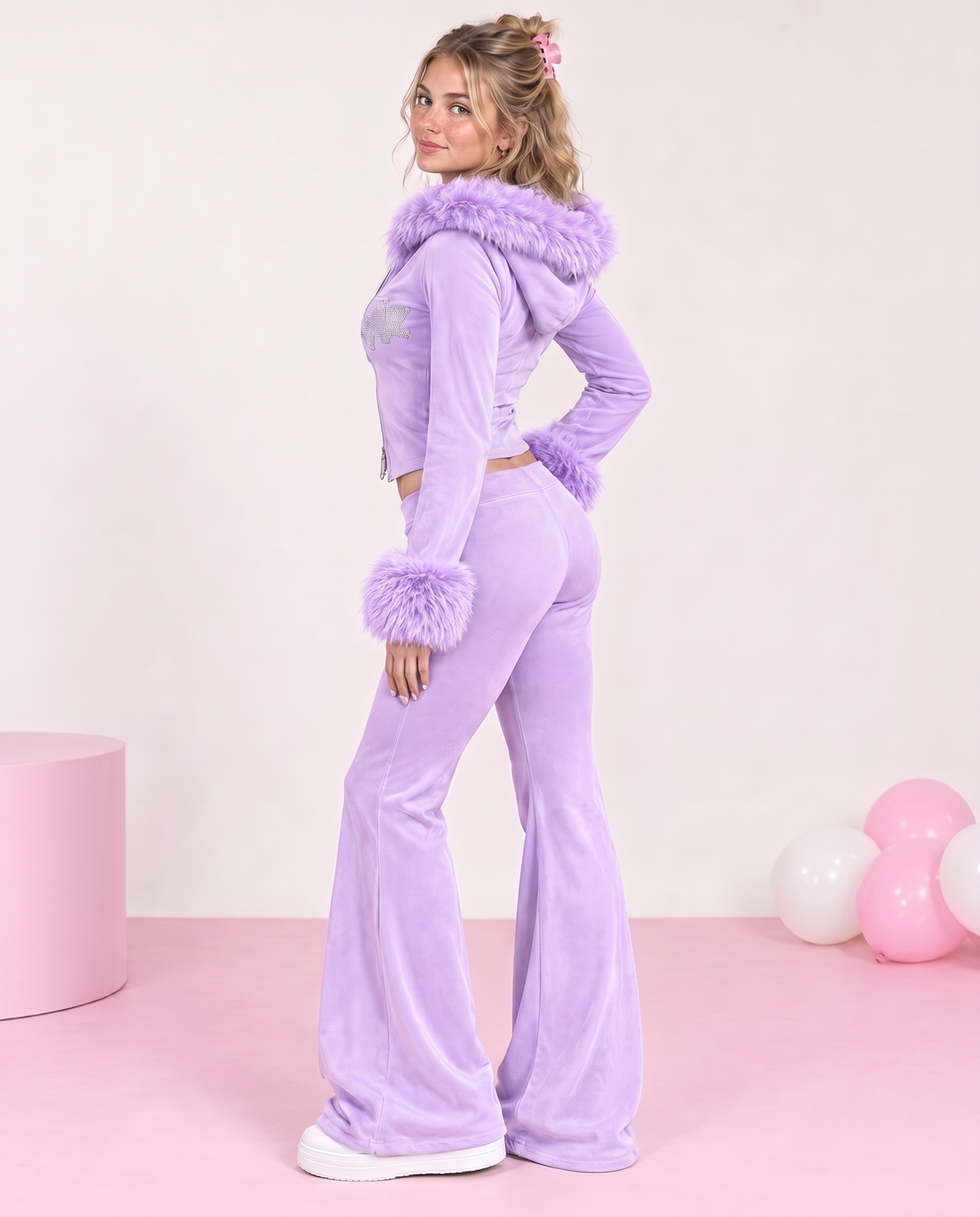 Y2slay velour matching set™